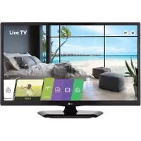 LG Commercial Lite 28LT340C3ZA - 28 Diagonal klass LT340C Series LED-bakgrundsbelyst LCD-TV - hotell/gästanläggning - 720p 1366 x 768 - Direct LED - keramiskt svart
