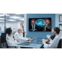 Avocor AVK-5510 - 55 Diagonal klass K Series LED-bakgrundsbelyst LCD-skärm - QLED - digital skyltning - Android - 4K UHD (2160p) 3840 x 2160 - HDR - direktupplyst LED