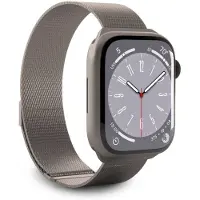 Puro PUMILAW44TIT, Klockarmband, Apple, Watch 38/40/41 mm, Rostfritt stål, Rostfritt stål, 400 g