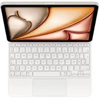 Apple Magic Keyboard - Tangentbord och foliefodral - med pekdyna - Smart connector - QWERTY - ryska - vit - för 10.9-inch iPad Air (4:e generation, 5:e generation) 11-inch iPad Air (M2, M3)
