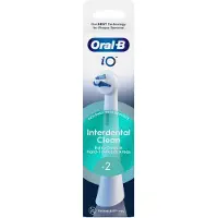Oral-B iO Interdental Clean borsthuvuden vit (2 st.)