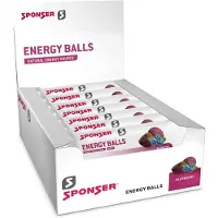 Sponser Sport Food Balls Energibar Låda Blåbär 45g 18 Enheter