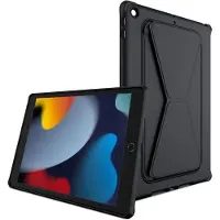 Itskins SPECTRUM STAND skydd till iPad 10,2 2021 (9:e, 8:e och 7:e generationen). Sort