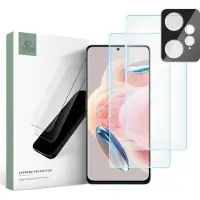 Tech-Protect Härdat glas + för kameralinser Supreme Set Xiaomi Redmi Note 12 LTE Clear [2+1 PACK]