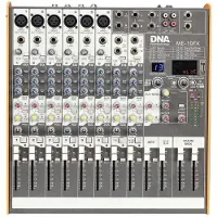 Carruzzo DNA ME-10FX ljudmixer - 10-kanals USB Bluetooth
