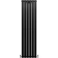 Monster Modern Radiator Element Platt Dubbel Panel Design Centralvärme Radiator Mörkgrå Grå Svart Vit Olika Storlekar Väggmonterad Kök Badrum Vardagsrum Hem