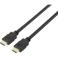 Speaka Professional HDMI Anslutningskabel HDMI-A-kontakt, HDMI-A-kontakt 10.00 m Svart SP-7870112 Audio Return Kanal, guldpläterad kontakt HDMI-kabel