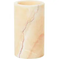 Duni Ljusstake, Mineral, 70x125mm, Ø70mm, beige, sten - (4 st.)