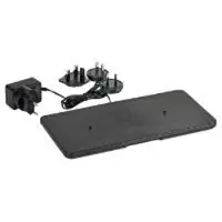 Multi Laddare L35xB13,5 cm för 2 LED-lampor Svart, st.