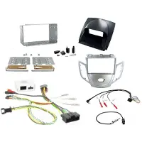Connects2 Ctkfd10 2-DIN komplett kit för Fiesta
