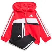 Adidas Träningsdräkt knallröd / svart / vit