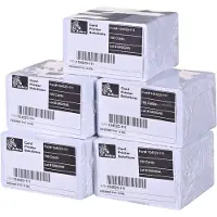 Zebra - Polyvinylklorid (PVC) - vit - CR-80 kort (85,6 x 54 mm) 500 st. kort - för Zebra P100i, P110i, P110m, P120i, P330i, P330m, P430i ZXP Series 8