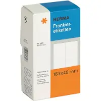 Herma Frankeringsetiketter | 163 x 45mm | vit | 4329 | 500st