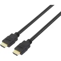 Speaka Professional HDMI Anslutningskabel HDMI-A-kontakt, HDMI-A-kontakt 15.00 m Svart SP-7870116 Audio Return Kanal, guldpläterad kontakt HDMI-kabel