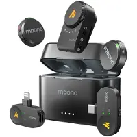 MAONO trådlös mikrofon Wave T5 Combo