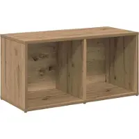 vidaXL TV-bänkset 4 pcs Artisan Ek 37 x 37 x 72 cm Konstruerat trä