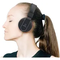 Renkforce RF-BTK-100 On-ear headset Bluetooth Svart, Grå Headset, Hopfällbara