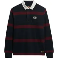 Superdry Vintage Athletic Stripe Rugby T-shirt Med Lång ärm