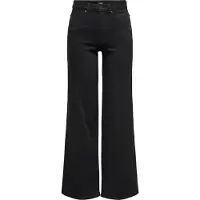 ONLY Jeans svart denim