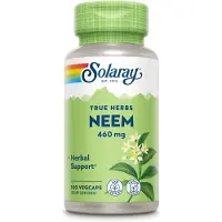 Solaray True Herbs, Nim, 460Mg, 100 Vegetariska Kapslar