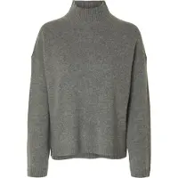 SELECTED WOMEN Cille Cashmere Tröja Med Hög Krage