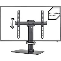 Speaka Professional SP-TT-05 TV-stativ 81,3 cm (32) - 139,7 cm (55) Tiltbar, Svängbar, Justerbar i höjd