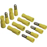 Quadrios 23C493 Rundkontakt 4 mm² - 6 mm² Gul 100 st