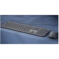 Logitech Signature Slim Combo MK950 for Business - Sats med tangentbord och mus - trådlös - Bluetooth 5.1 LE - QWERTY - Nordisk - grafit