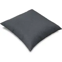 Borg Living Kudde för utomhusbruk - 45x45 cm - Nordstrand Home - Antracitgrå kudde för trädgårdsmöbler