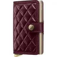 Secrid Miniwallet Emboss Diamond Läderplånbok