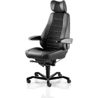 KAB Seating Kontorsstol Controller, White-Line Black fighter inkl. armstöd och nackstöd