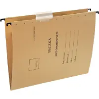 Esselte - Hängfil - 3 utrymmen - för A4 (210 x 297 mm) - kraftbrun