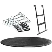 NSH Nordic Överdrag, stege och förankring för Ø427 cm trampolin (807-534)