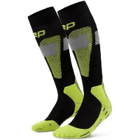 Cep Ski Touring Merino Socks Tall 3.0, Skidstrumpor, Dam, Svart