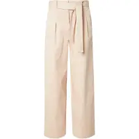 Calvin Klein Cotton Twill Belted Trousers