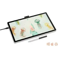 Wacom One 14 - Digitaliserare med LCD-bildskärm - 30.9 x 17.4 cm - elektromagnetisk - kabelansluten - USB-C