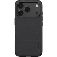 NILLKIN Super Frosted Pro-skal i svart för iPhone 17/18 Pro / Mobilskal / Fodral