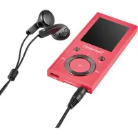 Intenso Video Scooter BT, MP3-spelare, 16 GB, LCD, USB 2.0, Rosa, Hörlurar