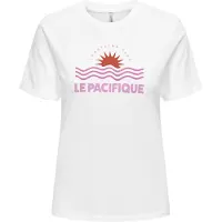 ONLY Lucia Short Sleeve T-shirt M Kvinna