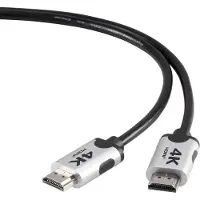 Speaka Professional HDMI Anslutningskabel HDMI-A-kontakt 1.00 m Svart SP-6344128 4K UHD, Audio Return Kanal, guldpläterad kontakt HDMI-kabel