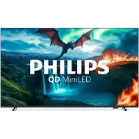 Philips 55MLED820 - 55 Diagonal klass LED-bakgrundsbelyst LCD-TV - QLED - Smart TV - TITAN OS - 4K UHD (2160p) 3840 x 2160 - HDR - Quantum Dot, Mini-LED - svart