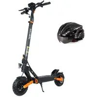 KUKIRIN Elektrisk Skoter Vikbar G2 Pro VMP 500W Motor Topphastighet 25Km/h Elektrisk Skoter För Vuxen 48V 15.6AH Räckvidd 65Km Last 120Kg Ny Free helmet svart