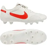 Nike Premier III FG - Grå/Röd - Gräs (FG), storlek 45