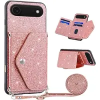 Mtp Products iPhone Air Stardust Skal med Korthållare - Rosa