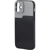Koogeelife Telefon Repskyddsfodral Skyddsskal för 17mm Extra Kameralins för iPhone 12
