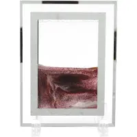 GoolRC Sandkonst 5in Brun 3D Tredimensionell Kvicksandskonst Målningssamling Dekorativa Ornament för white