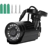 TOMTOP JMS Säkerhetskamera Analog CCTV-kamera 4 i 1 Övervakningskamera 3,6 mm Objektiv Infraröd Mörkerseende