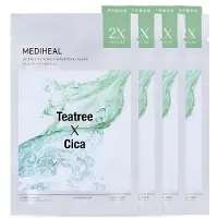 Mediheal [] Derma Synergy Wrapping Mask Tea Tree X Cica 25ml*10EA
