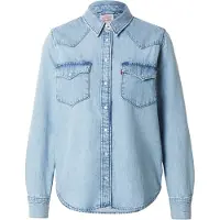 Levi's Blus 'The Ultimate Western Shirt' ljusblå