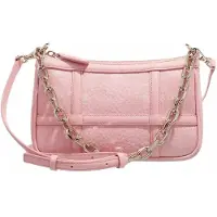 Mcm Aren Visetos Monogram Mini Axelväska Dam Axelväska Rosa MWSBAER01QZ001 Basic Set (Bag+Dust Bag)